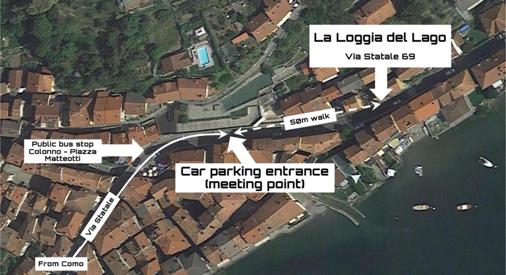 La Loggia Del Lago Colonno Екстериор снимка
